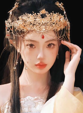 异域风发饰发冠西域公主古风古装
