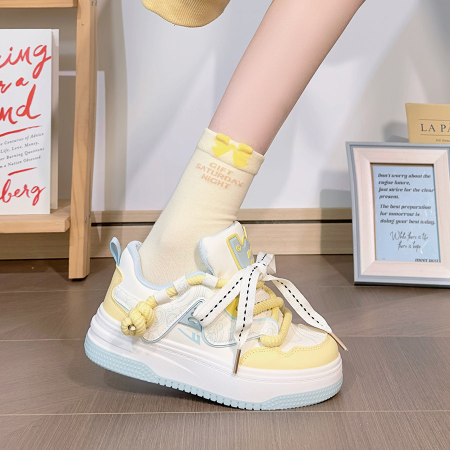 回力多巴胺板鞋女2025爆款百搭少女心学生休闲鞋厚底复古韩版板鞋,淘宝优惠券,粉丝福利购,淘宝优惠卷