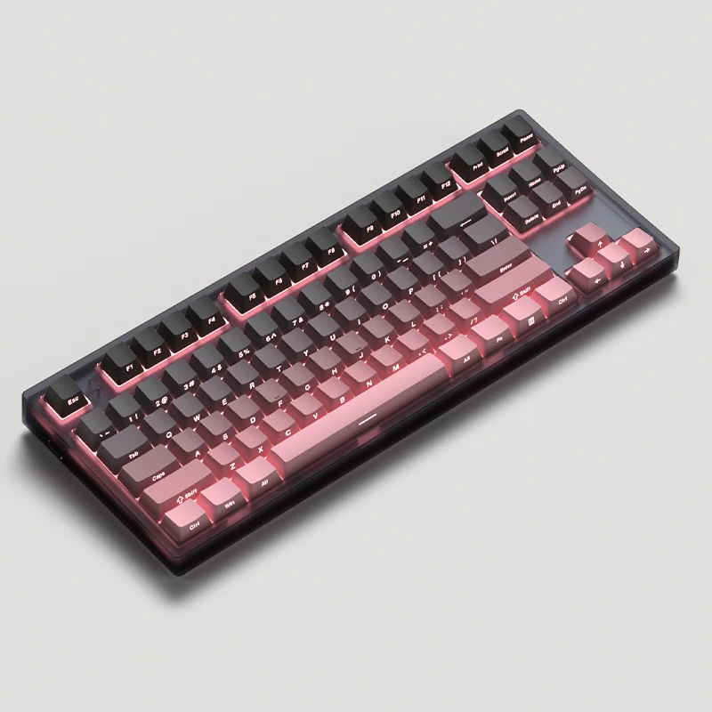 Клавиатура с боковой гравировкой Fu Ling MK870pro BlackBerry, механическая, настраиваемая, беспроводная Bluetooth, для игр, офисная, бесшумная, ось 87 клавиш