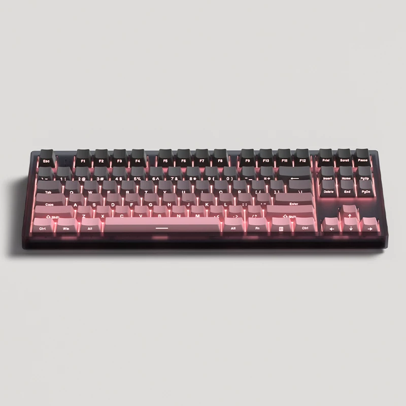 Клавиатура с боковой гравировкой Fu Ling MK870pro BlackBerry, механическая, настраиваемая, беспроводная Bluetooth, для игр, офисная, бесшумная, ось 87 клавиш