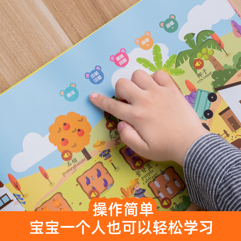 会说话的早教有声书早教机儿童点读书幼儿有声读物小孩婴儿益智-图2