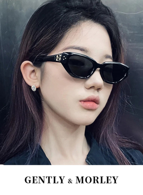 新款GM猫眼墨镜女防晒尼龙板材