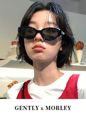 GM联名jennie同款复古墨镜女小脸