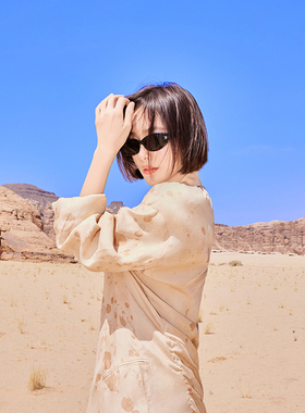 秦岚同款墨镜男女猫眼镜