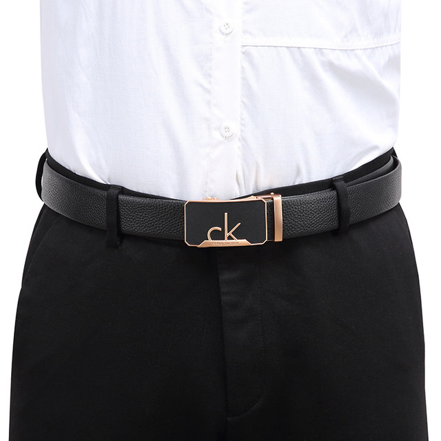 Men's genuine leather luxury belts