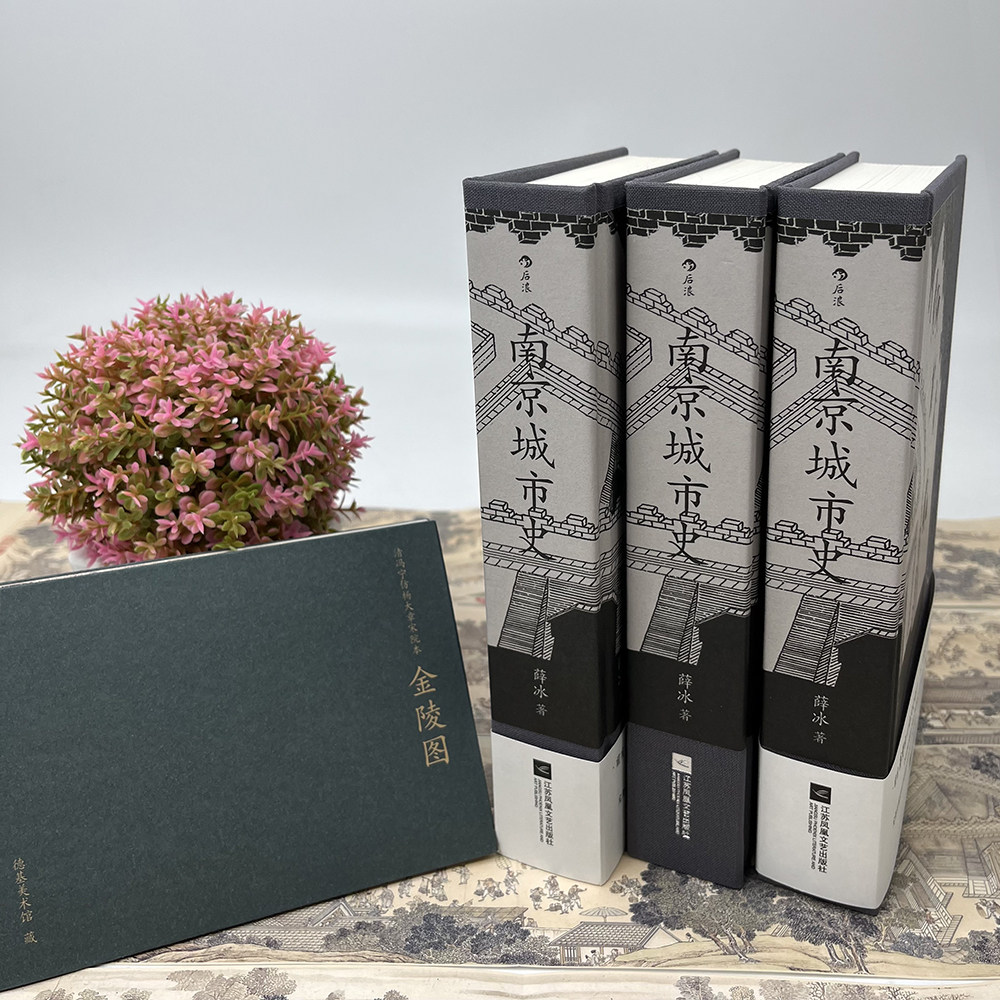 南京城市史 家住六朝烟水间 烟水气与帝王州 薛冰著金陵文化史3册 古都到现代城市发展历史古迹地理风俗地方志书籍 后浪正版速发