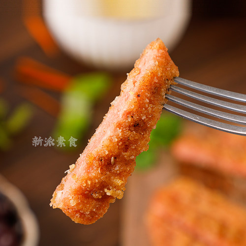 放牛吃草新派素食佛家纯素肉黑椒猪排仿荤斋菜人造肉豆制冷冻食品 - 图1