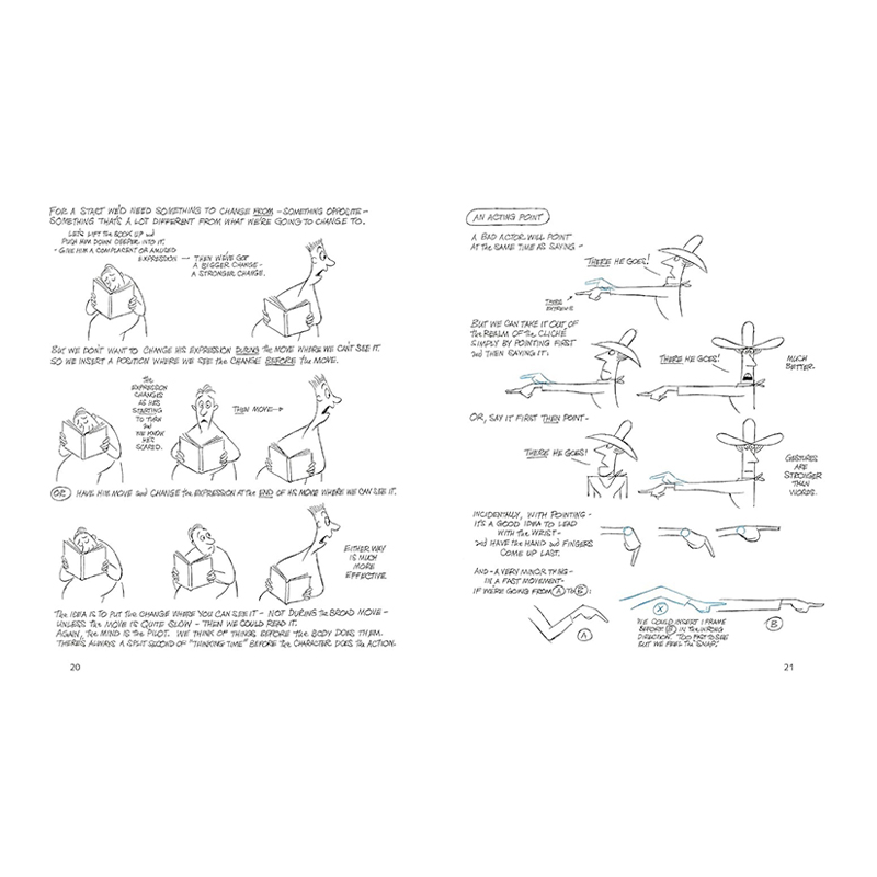 【现货】英文原版动画师的生存工具包：对话、导演、表演和动物动作 The Animator’s Survival Kit艺术技法正版进口图书画册-图1
