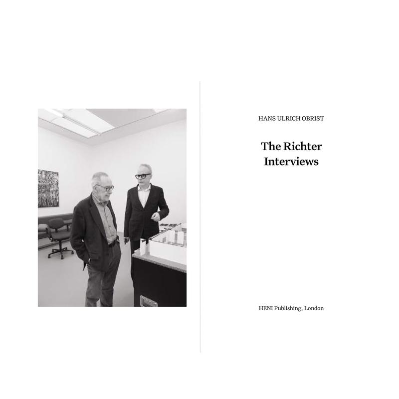 【预售】格哈德·里希特访谈录 The Richter Interviews 原版英文艺术画册画集 正版进口图书 - 图1