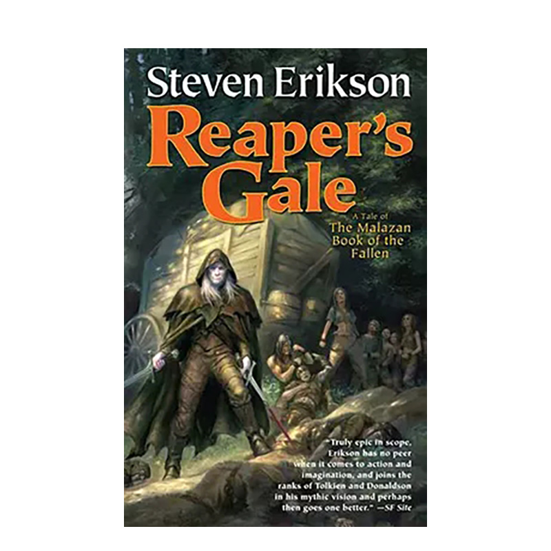 【预售】死神的盖尔 玛拉兹英灵录弟7部：死神谷 Reaper's Gale  Malazan Book of the Fallen 英文原版进口图书 - 图0