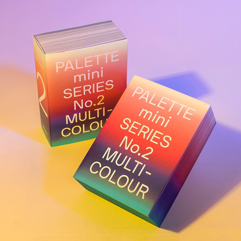 【预售】【迷你调色板系列PALETTE mini】02:五彩缤纷Multicolour 专色对比高亮色调印刷平面设计案例作品集victionary图书 - 图2