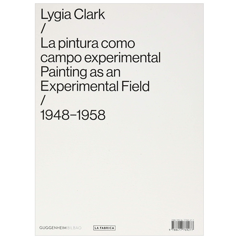 【现货】Lygia Clark 1948 - 1958 巴西当代艺术家利吉亚·克拉克作品集 英文原版 - 图0