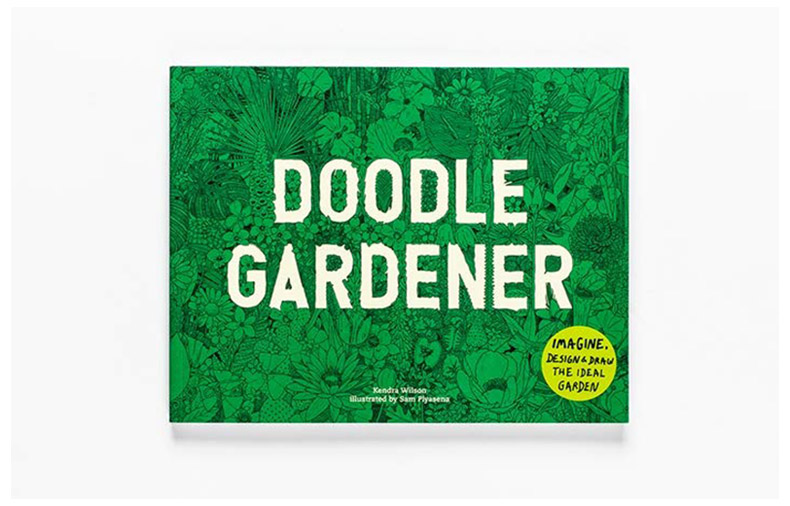 【现货】创意涂色书 花园涂鸦 想象、设计和绘制理想花园Doodle Gardener 英文原版进口 - 图1