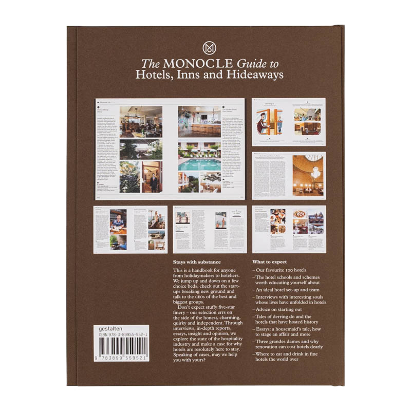 【现货】[Gestalten出版]【The Monocle Guide to】Hotels Inns and Hideaways Monocle指南酒店旅馆和世外桃源-图1