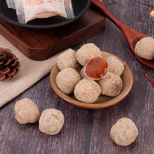 齐云山南酸枣粒陈皮味散装1kg江西特产枣糕酸甜孕妇零食整箱儿童