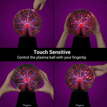 Novelty Glass Plasma Ball Light Electric Lamp USB Night