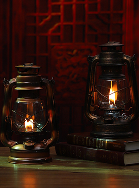 复古怀旧煤油灯装饰摆件