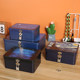 Tinplate desktop hand account letters with lock storage box