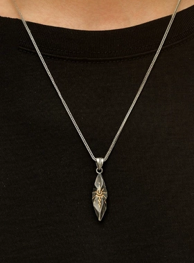 潮流泰银陨石毛衣链圣诞礼物项链