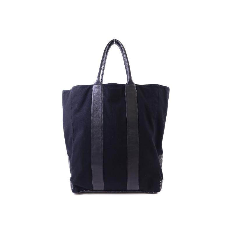 中古Chanel香奈儿男包C级85新tote bag托特包帆布托特包黑色,淘宝优惠券,粉丝福利购,淘宝优惠卷