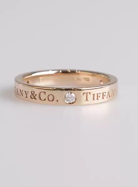 蒂芙尼Tiffany玫瑰金戒指