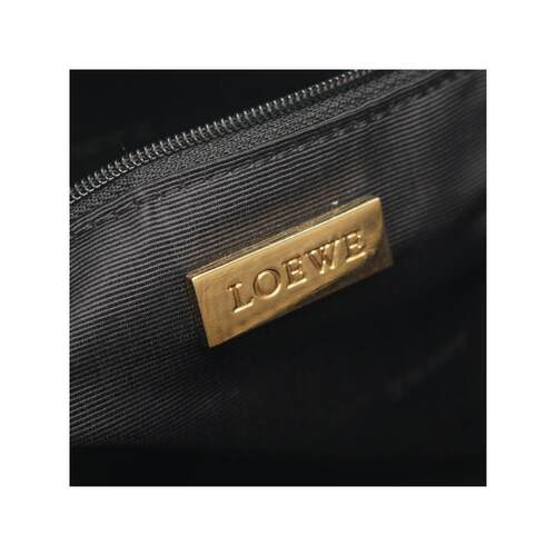 日本中古奢侈品Loewe罗意威女包B级9新Amazona牛皮手提包灰色正品 - 图2