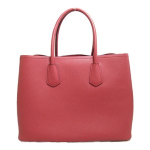 中古PRADA普拉达女包A级95新shoulder bag粉色牛皮手提斜挎包休闲