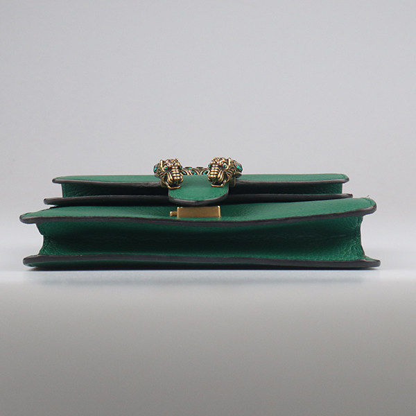 中古「9新」GUCCI古驰DIONYSUS 祖母绿牛皮斜挎包,淘宝优惠券,粉丝福利购,淘宝优惠卷