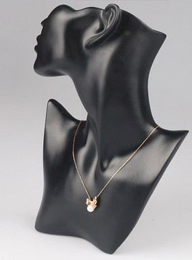 BRANDOFF蝴蝶结珍珠钻石项链