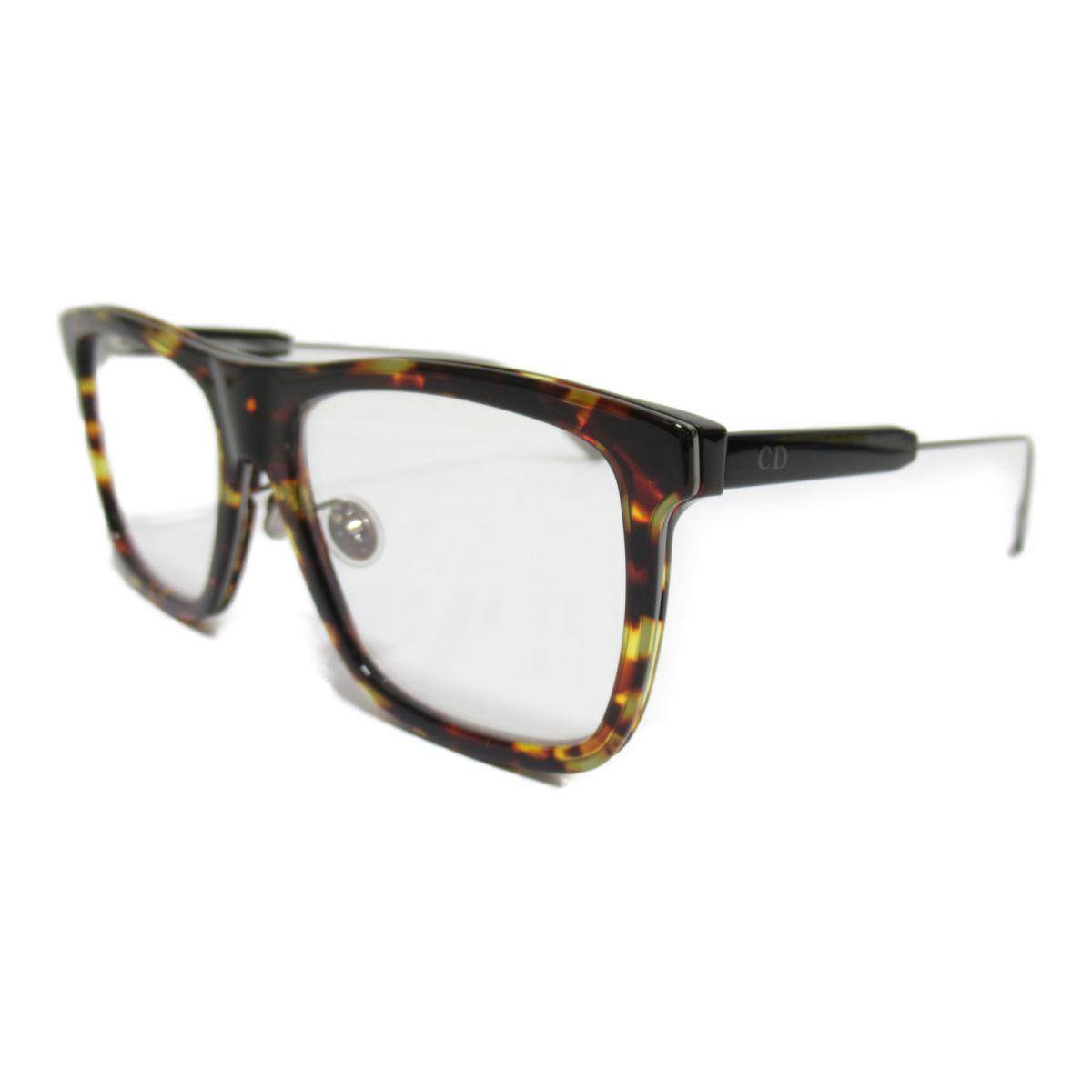 中古dior【s】9.9新glasses棕色 BRANDOFF海外其它首饰