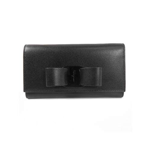 中古Ferragamo菲拉格慕女包A级95新Wallet On ChainWOC斜挎包HK - 图0