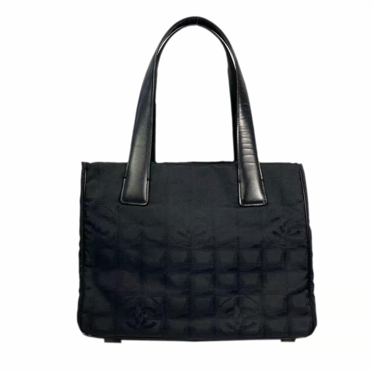 chanel香奈儿a级95新双c托特包 BRANDOFF海外托特包