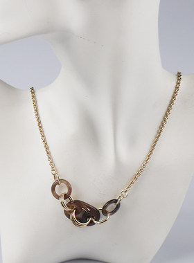 HERMES(爱马仕)牛角58cm项链