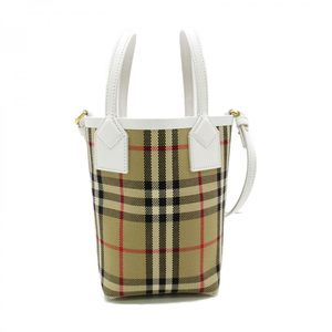 中古Burberry 博柏利女包S级99新bag格子水桶包手提斜挎包时尚