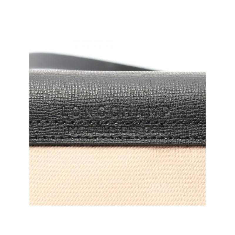 中古Longchamp珑骧女包S级99新Le Pliage帆布托特包粉色BRANDOFF - 图2