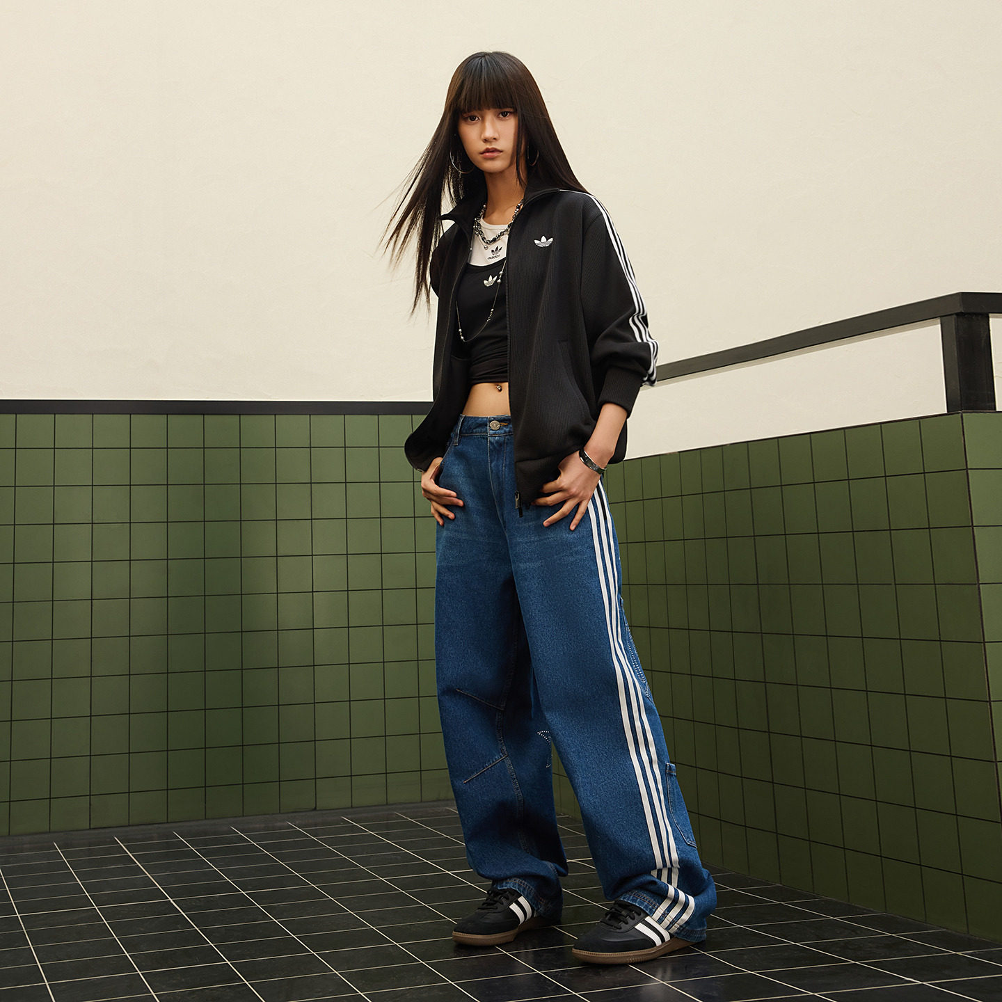 华夫格休闲针织夹克外套男女新款adidas Originals阿迪达斯三叶草,淘宝优惠券,粉丝福利购,淘宝优惠卷