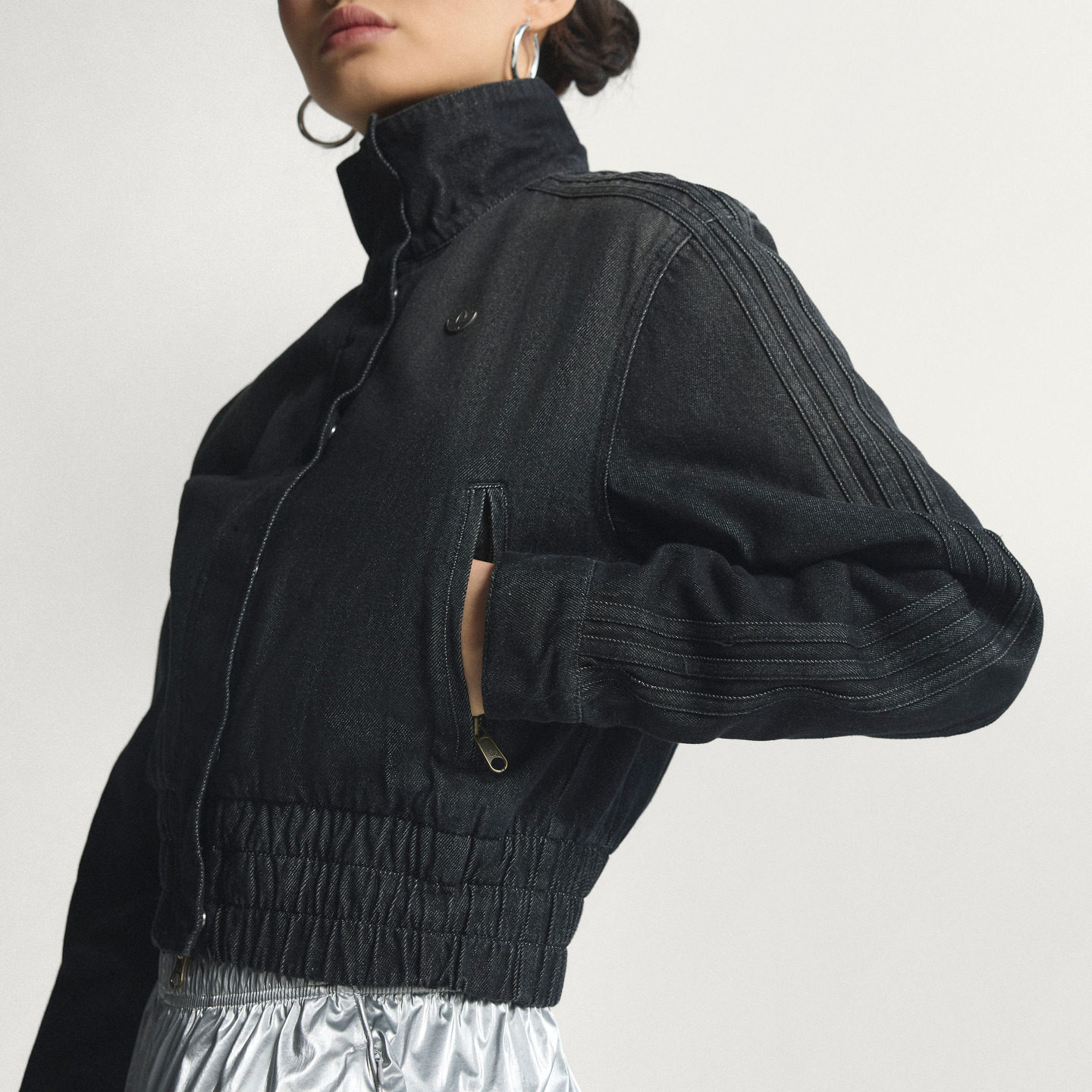 经典休闲舒适牛仔夹克外套女装adidas Originals阿迪达斯三叶草,淘宝优惠券,粉丝福利购,淘宝优惠卷