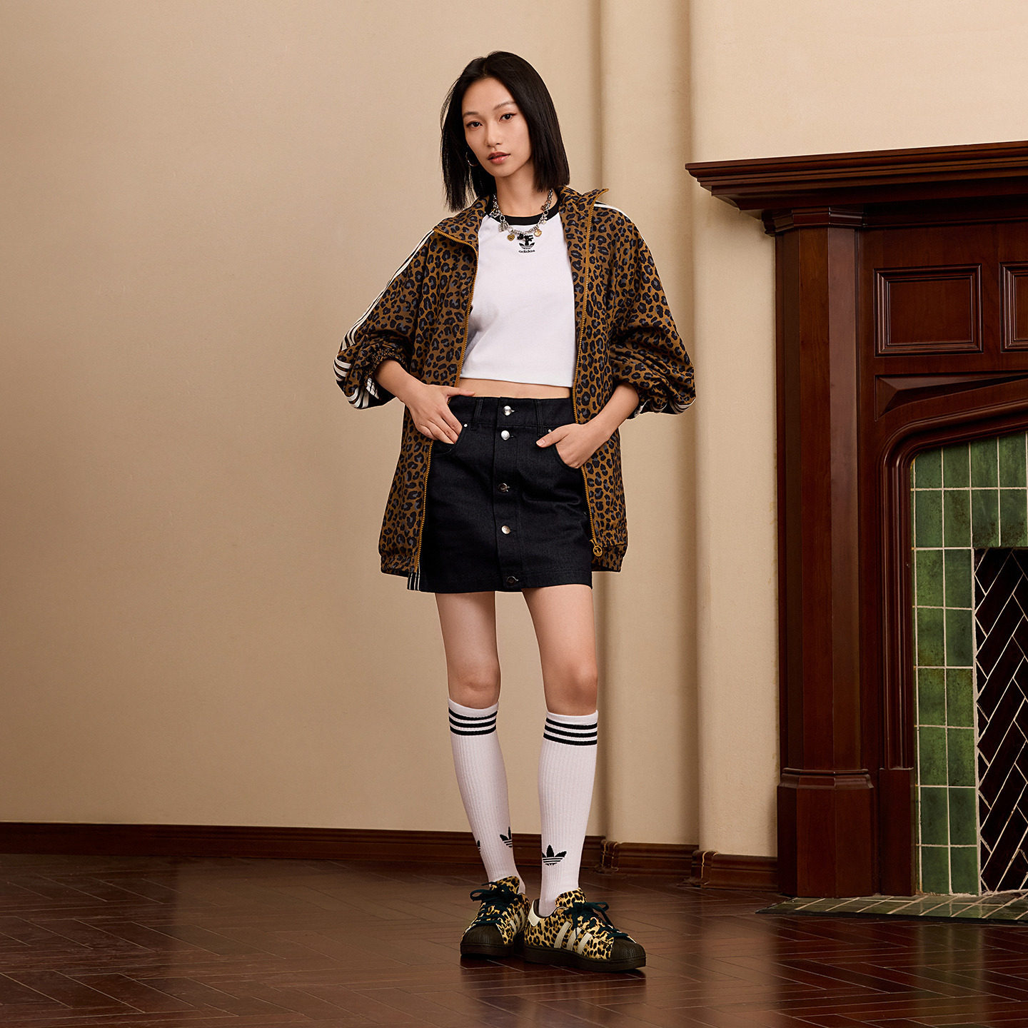 SUPERSTAR II经典贝壳头豹纹板鞋adidas Originals阿迪达斯三叶草,淘宝优惠券,粉丝福利购,淘宝优惠卷