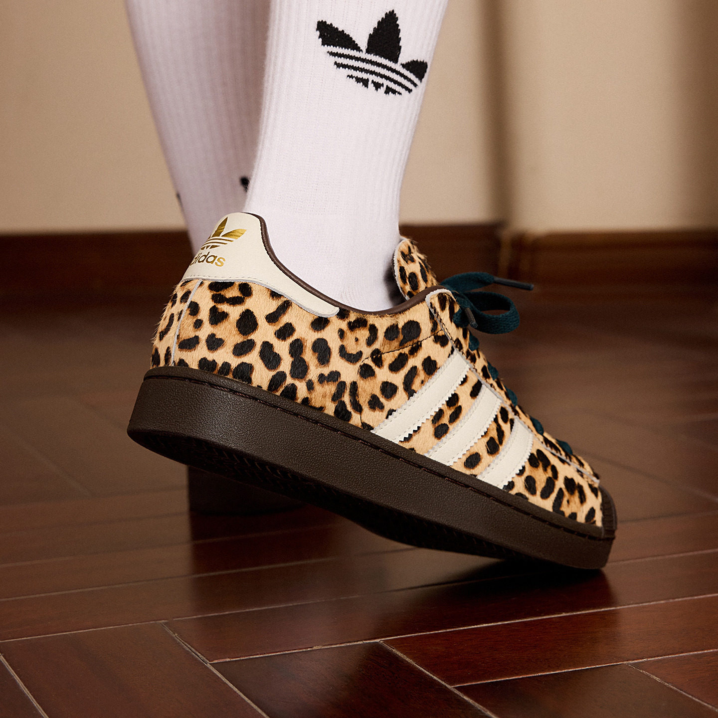 SUPERSTAR II经典贝壳头豹纹板鞋adidas Originals阿迪达斯三叶草,淘宝优惠券,粉丝福利购,淘宝优惠卷