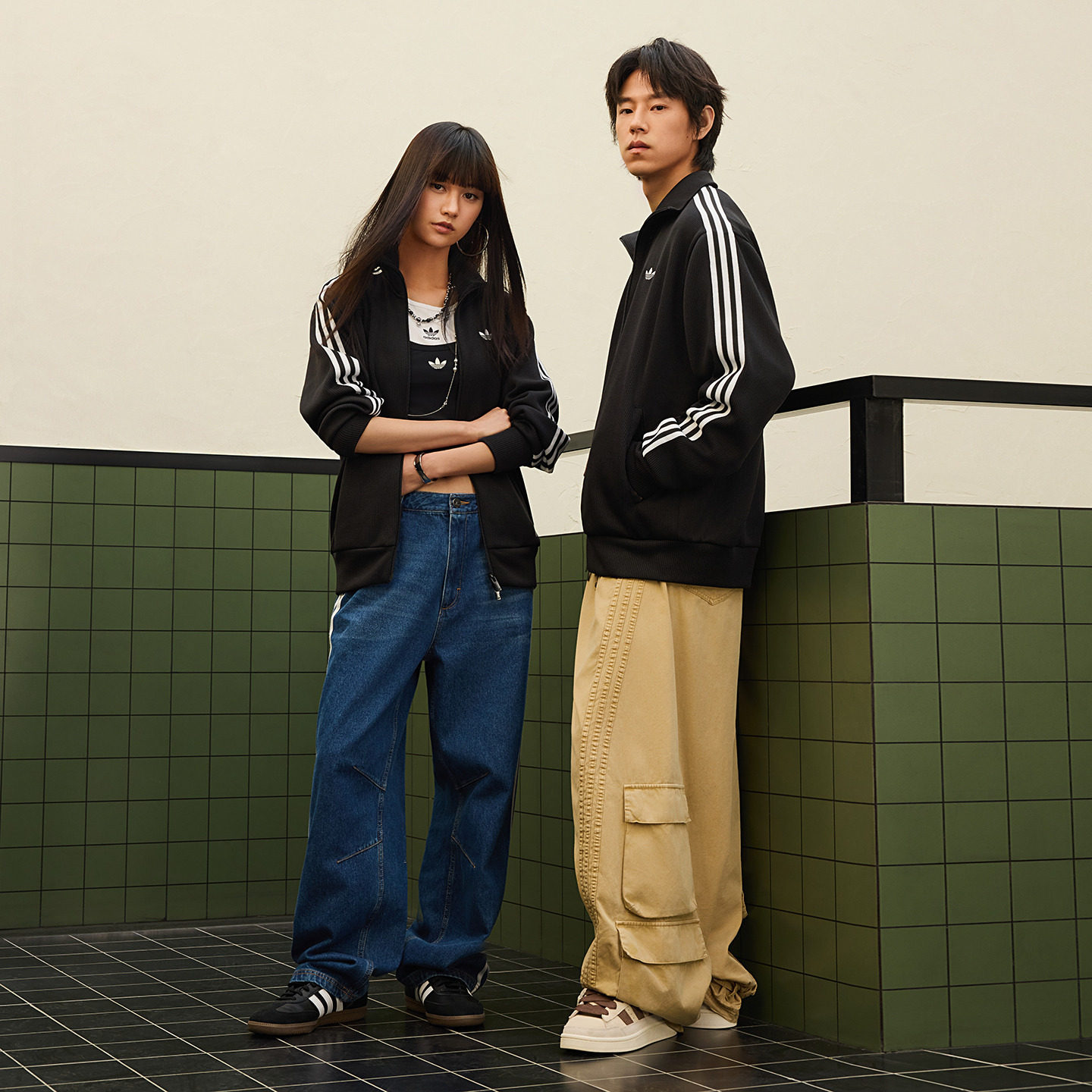 华夫格休闲针织夹克外套男女新款adidas Originals阿迪达斯三叶草,淘宝优惠券,粉丝福利购,淘宝优惠卷