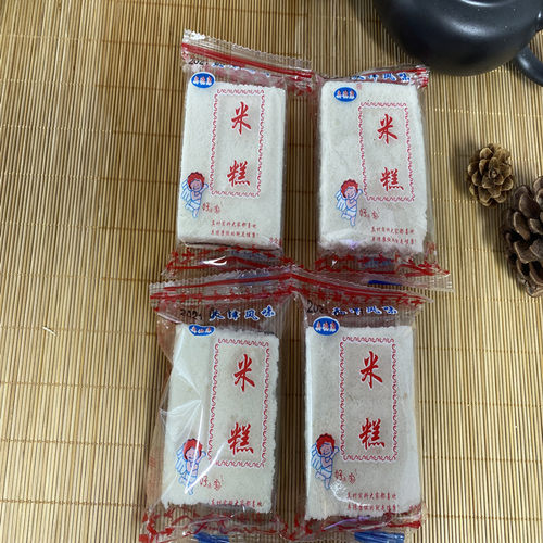 天津特产糕点 米糕 大米糕 早餐发糕 夹馅清香传统糕点零食 - 图0