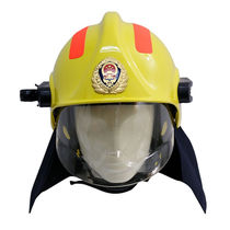 Uputai Fire helmet Full helmet Helmet Red TX002 (factory straight customized)