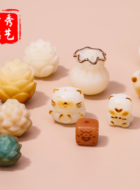 雕刻菩提根雕刻含秀结艺