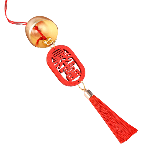 流苏风铃挂件黄铜铃铛进出门提醒铃家居民宿工艺品装饰挂饰中国风 - 图3