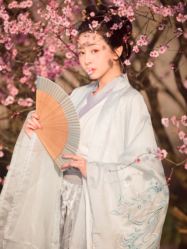 如梦见原创女【龙泽引】交领齐腰汉服 如梦见汉服