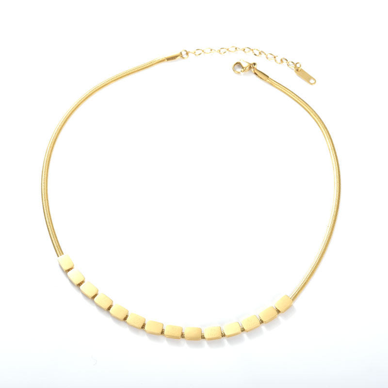 简梵洛小众奢华风夏新款潮女锁骨链 简梵洛项链