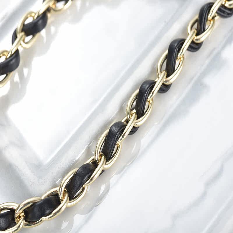 简梵洛黑色百搭2021年新款潮锁骨链 简梵洛项链