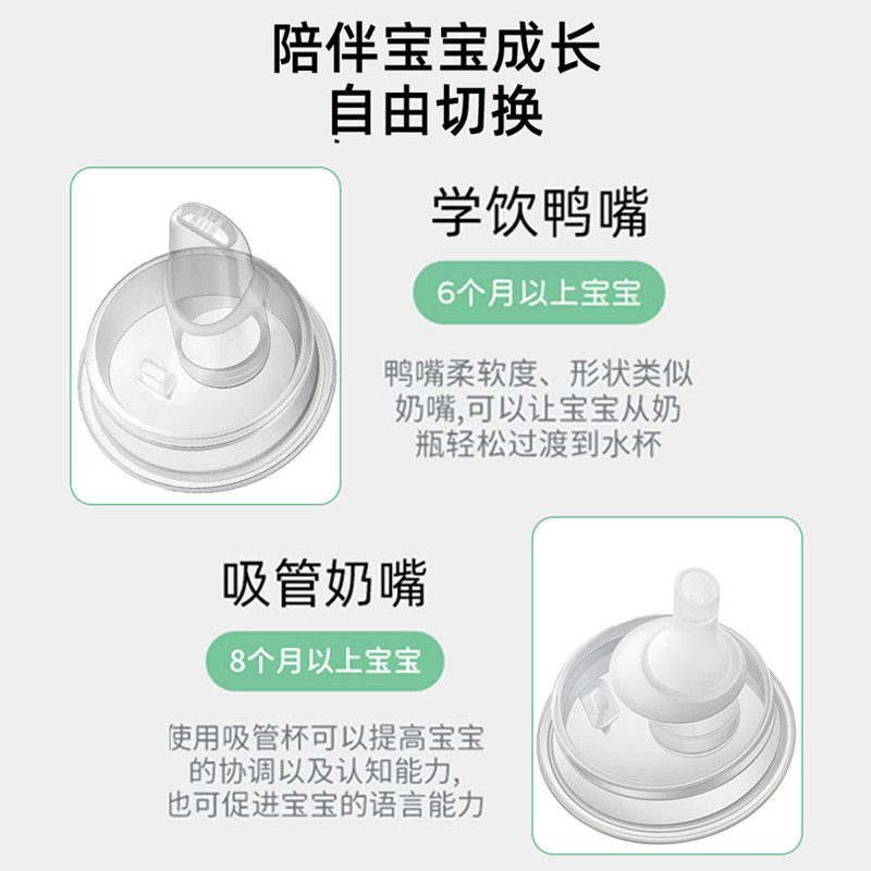 通用偏心奶嘴方形奶瓶偏中心吸水嘴宝宝防胀气硅胶鸭嘴仿母乳硅胶,淘宝优惠券,粉丝福利购,淘宝优惠卷