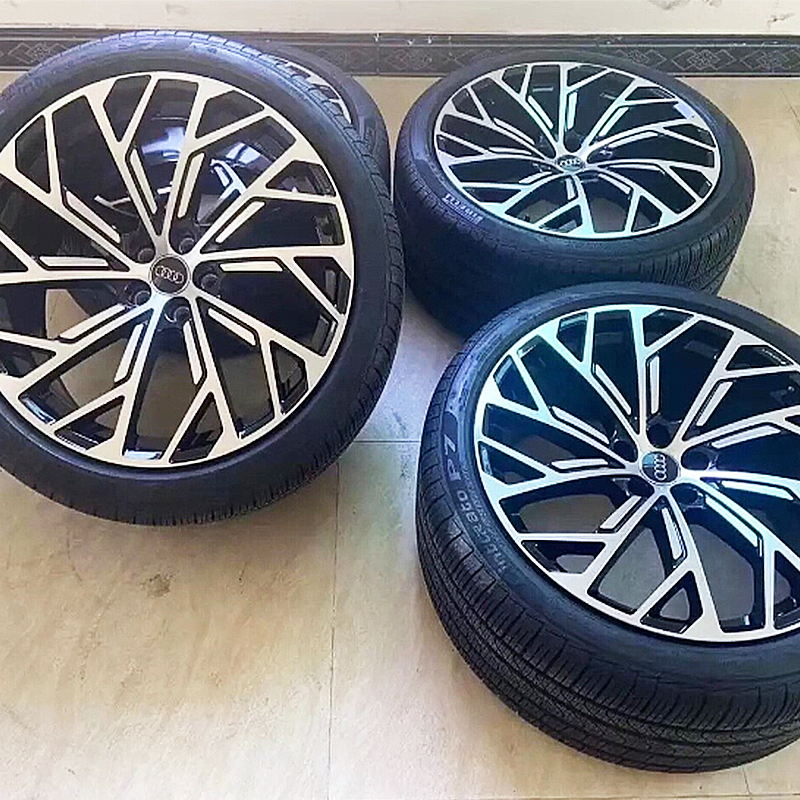 21寸奥迪轮毂S8原装 275/35R21轮胎升级奥迪A6lA7 A8l RS5 RS6RS7 - 图1