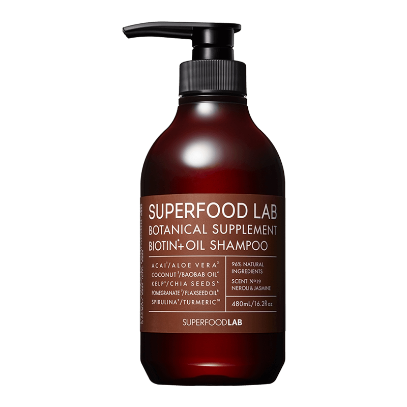 日本superfoodlab生物素滋润洗发水 SUPERFOODLAB海外洗发水